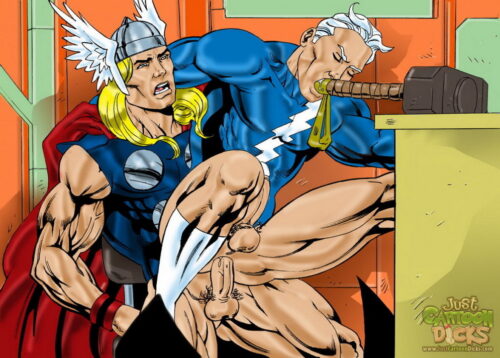 Thor fucks Quicksilver